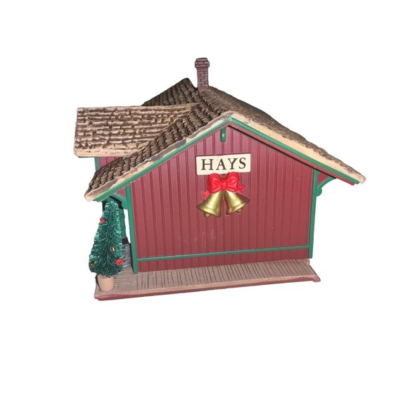 Hallmark Sarah Plain and Tall Hays Train Station House Building - Picture 14 of 15